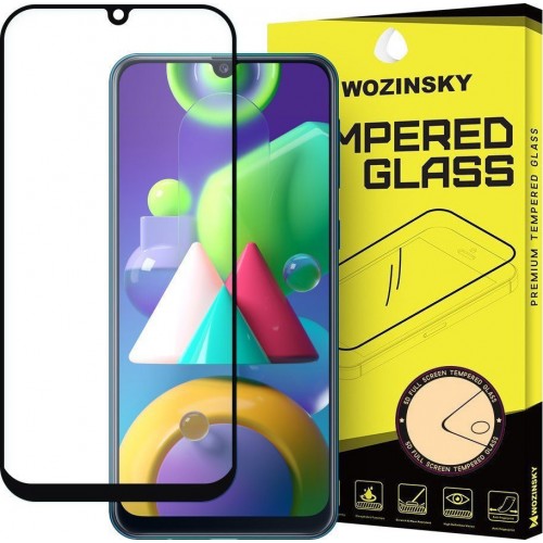 Wozinsky Full Face Tempered Glass Black (Galaxy M21)