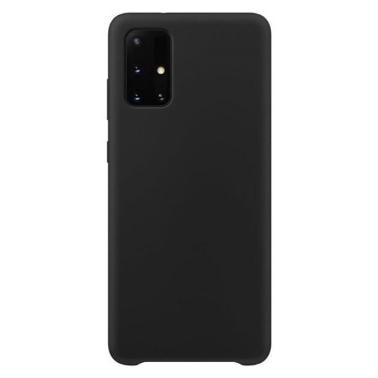 Silicone Case Soft Flexible Rubber Cover for Samsung Galaxy M51 black