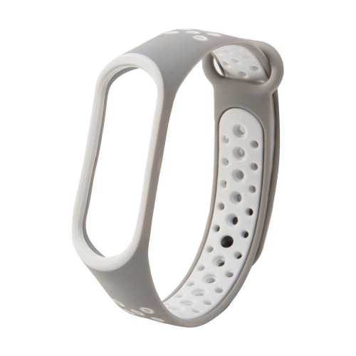 Dots Λουράκι Σιλικόνης Γκρι / Άσπρο (Mi Band 3/Mi Smart Band 4) Dots Λουράκι Σιλικόνης Γκρι / Άσπρο (Mi Band 3/Mi Smart Band 4)