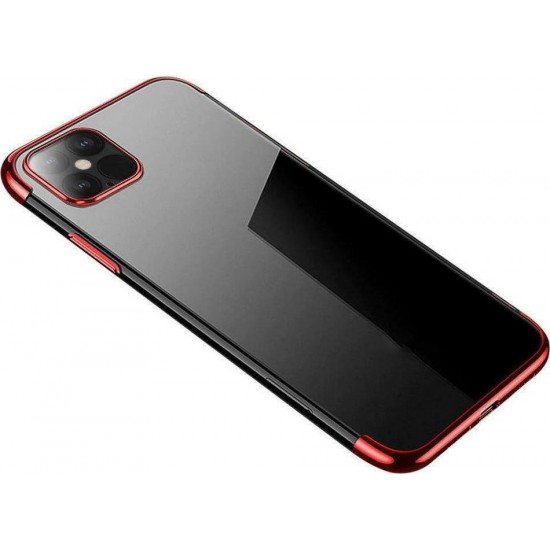 Hurtel Electroplating Back Cover Σιλικόνης Κοκκινο (iPhone 13 Pro)