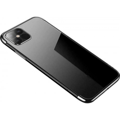 Hurtel Electroplating Back Cover Σιλικόνης Μαύρο (iPhone 13 Pro)