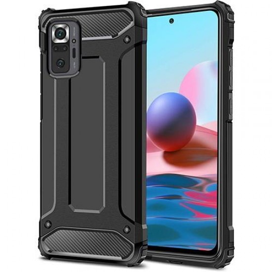 Forcell Armor Back Cover Πλαστικό Ανθεκτική Μαύρο (Xiaomi Redmi Note 11)