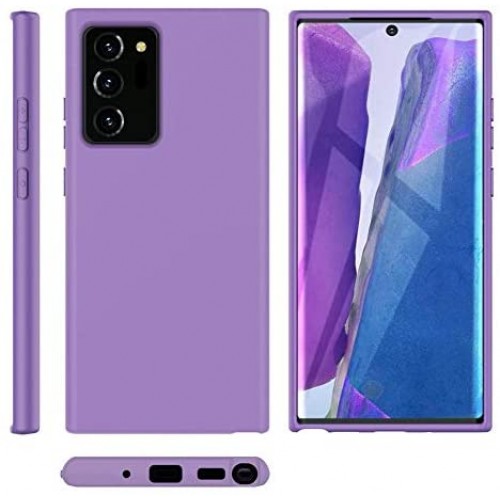 Samsung Galaxy Note 20 Silky και Soft Touch Finish TPU Πίσω θήκη σιλικόνης Μωβ (oem) Samsung Galaxy Note 20 Silky και Soft Touch Finish TPU Πίσω θήκη σιλικόνης Μωβ (oem)