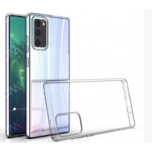 Samsung Galaxy Note 20 Πίσω θήκη σιλικόνης Διαφανή (oem)