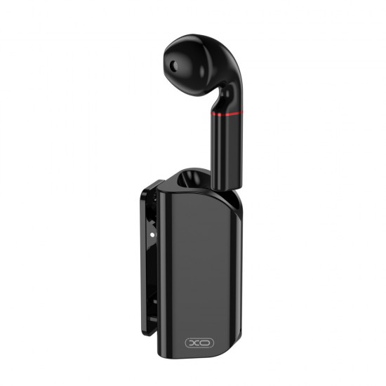 XO BE27 Earbud Bluetooth Handsfree Ακουστικό με Θήκη Φόρτισης Μαύρο