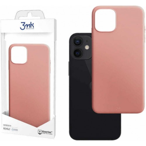 3MK Matt Back Cover Σιλικόνης Lychee (iPhone 12 mini) 3MK Matt Back Cover Σιλικόνης Lychee (iPhone 12 mini)