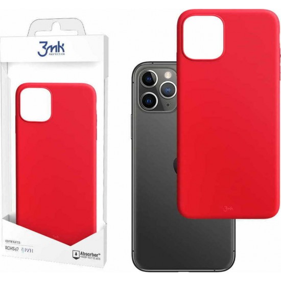 3MK Matt Back Cover Σιλικόνης Strawberry (iPhone 12 mini)