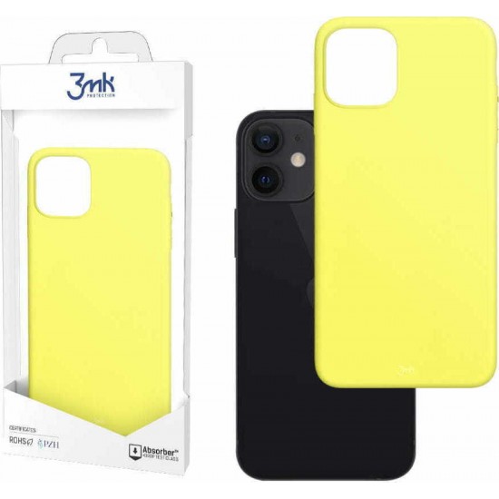 3MK Matt θηκη σε χρωμα lime (iPhone 12 mini)