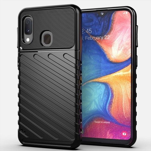 Anti Shock Rugged Armor Thunder Μαύρο (Galaxy A20e)