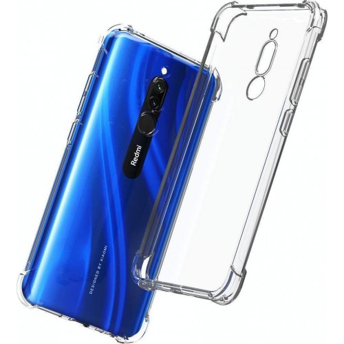 Back Cover Σιλικόνης 0.5mm Διάφανο για Xiaomi (Redmi 8)
