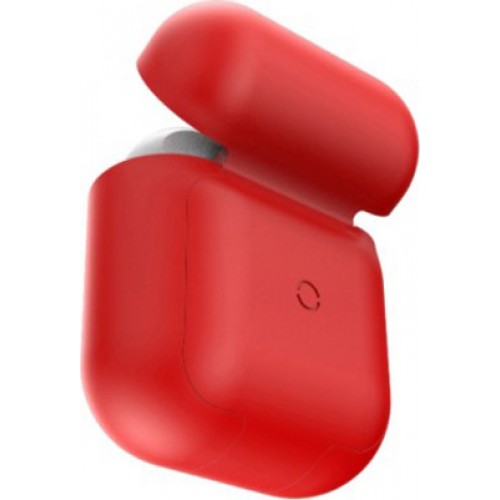 Baseus Anti-dust Wireless Charger Silicone Case για Airpods Κόκκινο Baseus Anti-dust Wireless Charger Silicone Case για Airpods Κόκκινο