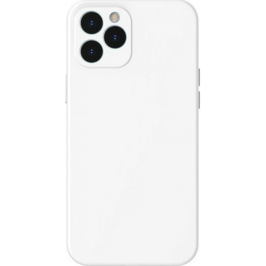 Baseus Liquid Jelly Back Cover Σιλικόνης Λευκό (iPhone 12 / 12 Pro)