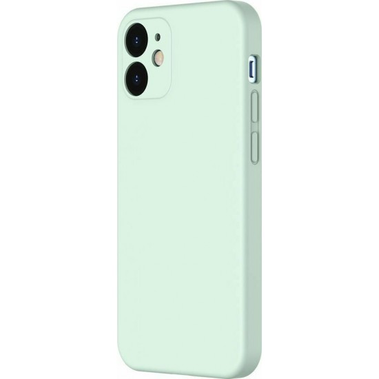 Baseus Liquid Silica Gel Back Cover Mint πράσινο (iPhone 12 mini)