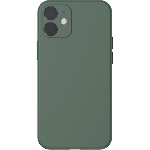 Baseus Liquid Silica Gel Back Cover Σιλικόνης Σκουρο Πράσινο  (iPhone 12 mini)