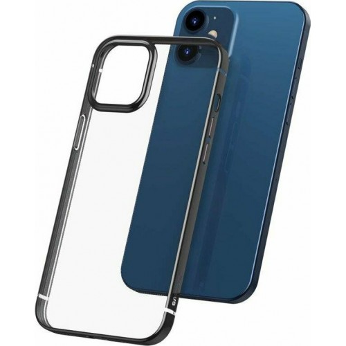 Baseus Shining Πίσω κάλυμμα Σιλικόνης Μαύρο (iPhone 12 mini)