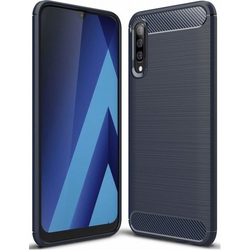 Brushed Carbon Fiber Μπλε (Galaxy A41) Brushed Carbon Fiber Μπλε (Galaxy A41)