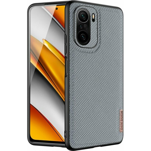 Dux Ducis Fino Back Cover Σιλικόνης / Συνθετική Μπλε (Poco F3)