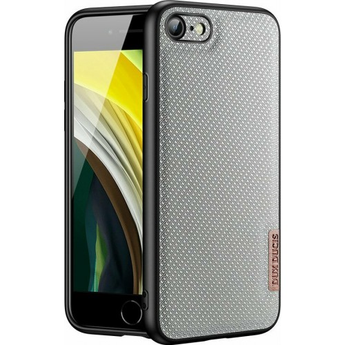 Dux Ducis Fino Back Cover Σιλικόνης / Υφασμάτινο Μπλε (iPhone SE/8/7)