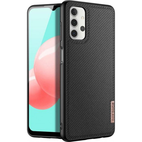 Dux Ducis Fino Back Cover Σιλικόνης / Υφασμάτινο Μαύρο (Galaxy A32 5G / A13 G)