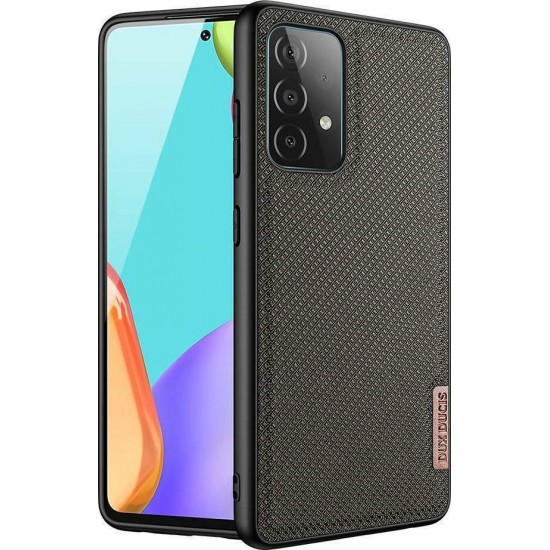 Dux Ducis Fino Back Cover Σιλικόνης / Υφασμάτινο Πράσινο (Galaxy A72 4G / A72 5G )