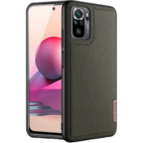 Dux Ducis Fino Back Cover Σιλικόνης / Υφασμάτινο Πράσινο (Redmi Note 10 / 10s)