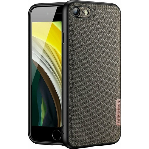 Dux Ducis Fino Back Cover Σιλικόνης / Υφασμάτινο Πράσινο (iPhone SE 2020/8/7)