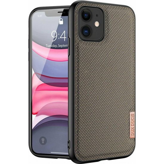 Dux Ducis Fino Back Cover Υφασμάτινο Πράσινο (iPhone 11)