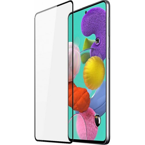 Dux Ducis Full Face Tempered Glass Case Friendly Black (Galaxy A51) Dux Ducis Full Face Tempered Glass Case Friendly Black (Galaxy A51)