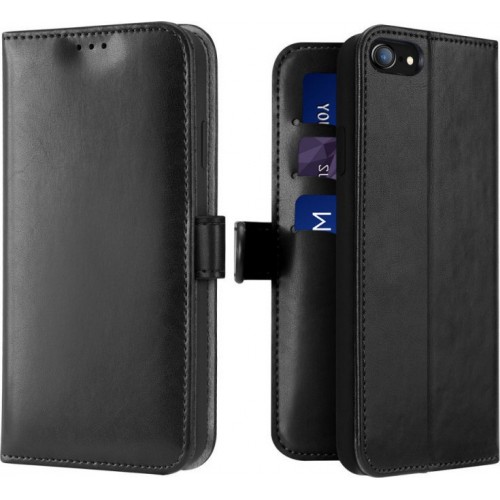 Dux Ducis Kado Stand Wallet Δερματίνης Μαύρο (iPhone SE 2020/8/7)