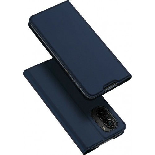Dux Ducis Skin Pro Book Δερματίνης Μπλε (Poco F3)