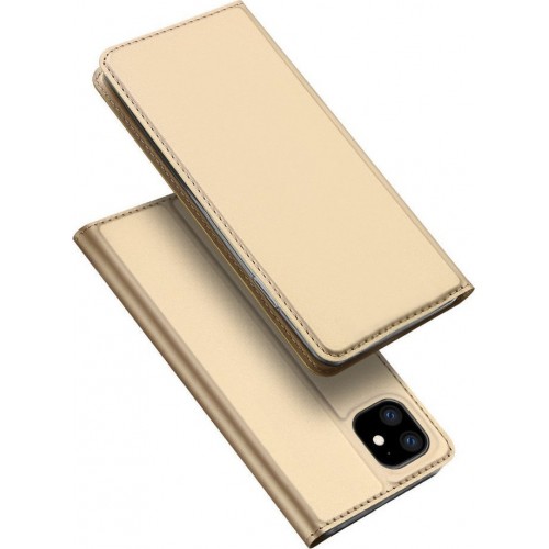 Dux Ducis Skin Pro Book Δερματίνης Χρυσό (iPhone 11)