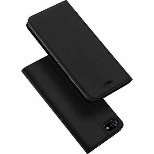 Dux Ducis Skin Pro Θηκη Πορτοφολι Μαύρο (iPhone SE 2020/8/7)
