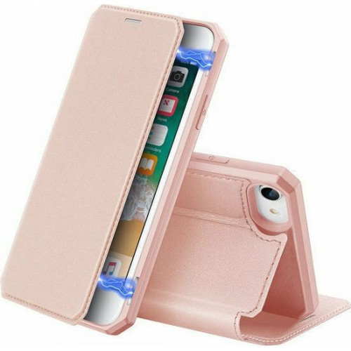 Dux Ducis Skin X Book Δερματίνης Ροζ (iPhone SE 2020/8/7)