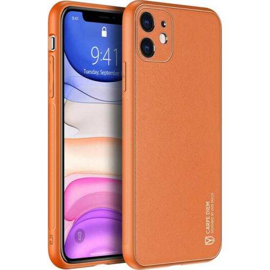 Dux Ducis Yolo Elegant Back Cover Πορτοκαλί (iPhone 11)