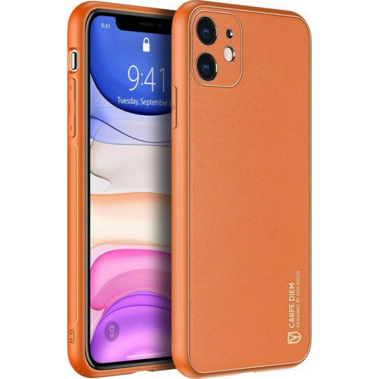 Dux Ducis Yolo Elegant Back Cover θηκη Πορτοκαλί (iPhone 12 mini)