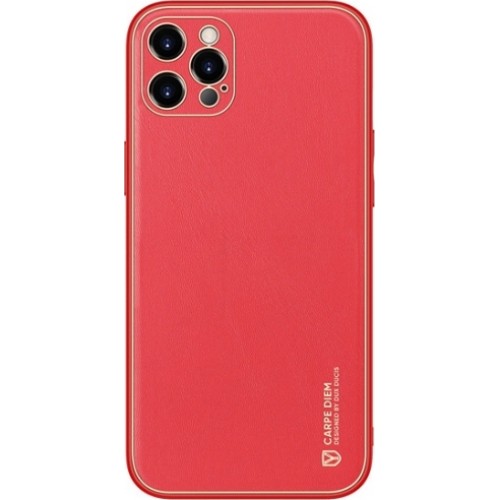 Dux Ducis Yolo Series Back Cover Δερματίνης Κόκκινο (iPhone 12 Pro Max)