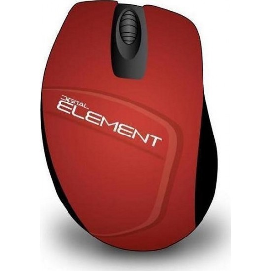 Mouse wireless Element MS-165 Red