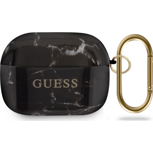Guess TPU Marble Case Μαύρο (Apple AirPods Pro)