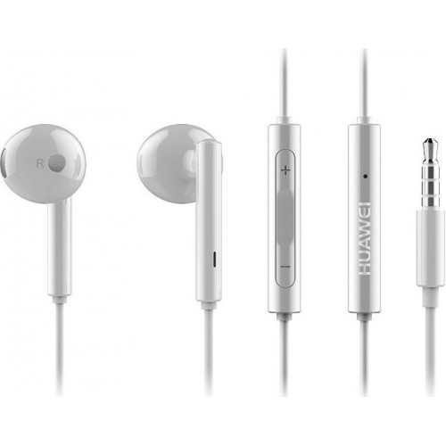 Huawei AM115 Earbuds Handsfree με Βύσμα 3.5mm Λευκό Original Κουτί Huawei AM115 Earbuds Handsfree με Βύσμα 3.5mm Λευκό Original Κουτί