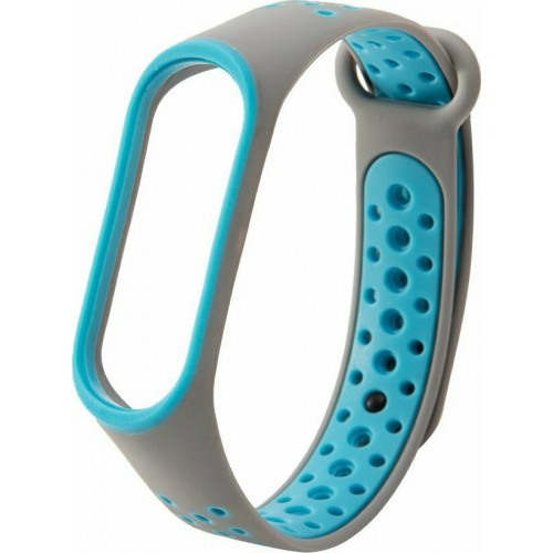 Dots Λουράκι Σιλικόνης Gray Blue (Mi Band 3/Mi Smart Band 4) Dots Λουράκι Σιλικόνης Gray Blue (Mi Band 3/Mi Smart Band 4)