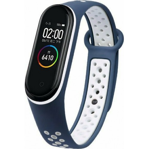 Dots Λουράκι Σιλικόνης Navy Μπλε (Mi Smart Band 5/Mi Smart Band 6) Dots Λουράκι Σιλικόνης Navy Μπλε (Mi Smart Band 5/Mi Smart Band 6)
