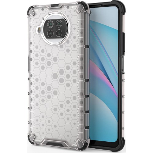 Honeycomb Back Cover Συνθετική Ανθεκτική Διάφανη (Xiaomi Mi 10T Lite / Redmi Note 9T Pro / Note 9 Pro 5G )
