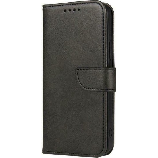 Hurtel Magnet Elegant Book Δερματίνης Μαύρο (iPhone 8/7 Plus)