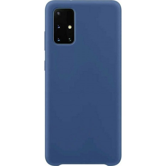 Soft Flexible Rubber Back Cover Σιλικόνης Dark Blue (Galaxy A52 4G / A52 5G / A32 4G )