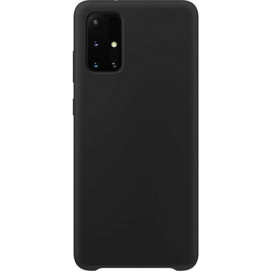 Soft Flexible Rubber Back Cover Σιλικόνης Μαύρο (Galaxy A52 4G / A52 5G / A32 4G )