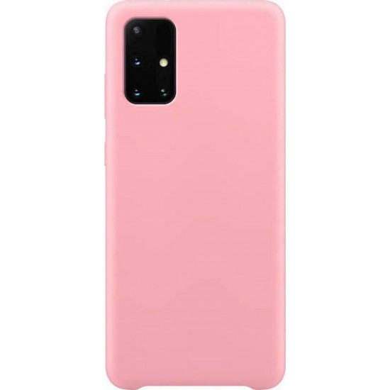 Silicone Soft Flexible Rubber Back Cover Σιλικόνης Ροζ (Galaxy A72 4G / A72 5G)