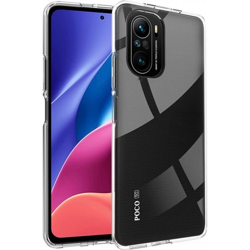 Hurtel Ultra Slim 0.5mm Back Cover Σιλικόνης Διάφανο (Poco F3 / Mi 11i)