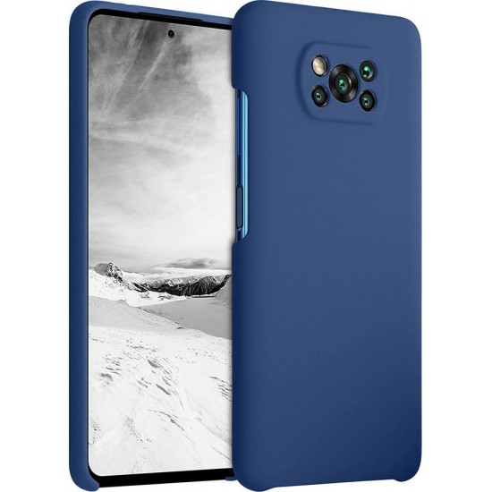 Hurtel Ultra Thin Liquid Silicone Case Μπλε Σκούρο (Xiaomi Poco X3 NFC / X3 Pro)