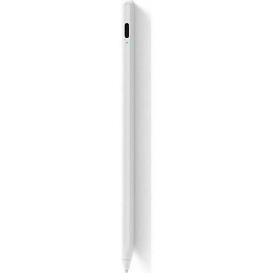 Joyroom JR-K12 Ψηφιακή Γραφίδα Αφής με Palm Rejection σε Λευκό χρώμα