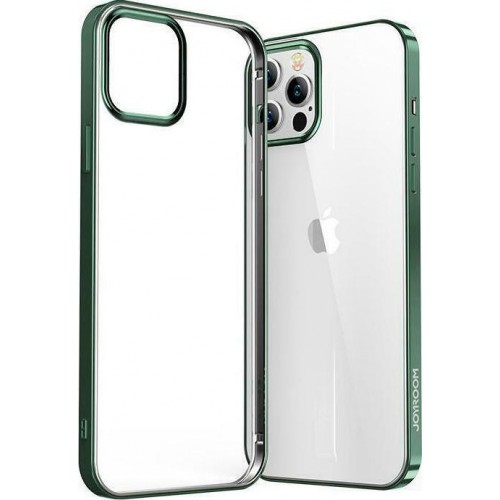 Joyroom New Beautiful Back Cover Συνθετική Πράσινο / Διάφανο (iPhone 12 / 12 Pro)